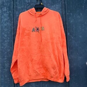Aloha Orange Hoodie for Men